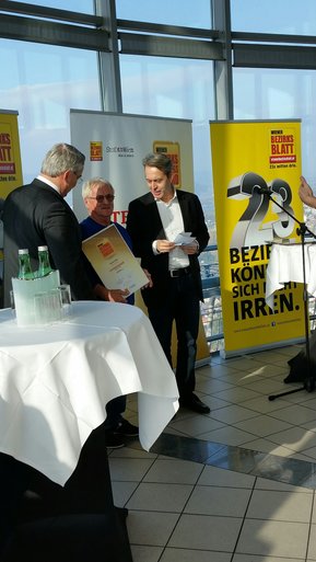 Verleihung des Business Awards